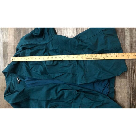 Torrid Womens 3X Teal Blue Open-front Blazer Jacket - Picture 6 of 7